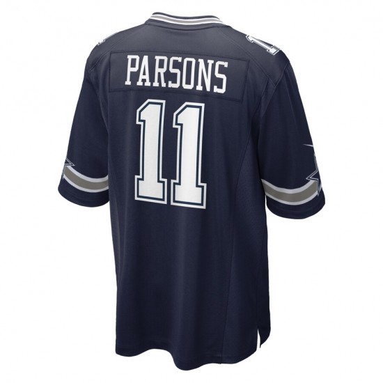 NFL Dallas Cowboys Micah Parsons 11 Nike Navy 2021 Draft Jersey
