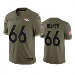NFL Denver Broncos Dalton Risner 66 Nike 2022 Salute to Service Jersey