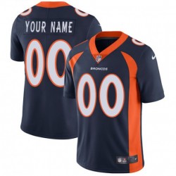 NFL Denver Broncos Custom Blue Jersey