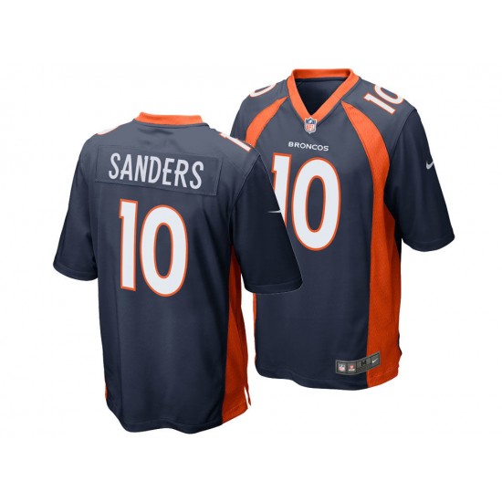 NFL Denver Broncos Emmanuel Sanders 10 Nike Blue Jersey