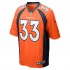 NFL Denver Broncos Javonte Williams 33 Nike Orange 2021 Draft Jersey
