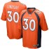 NFL Denver Broncos Phillip Lindsay 30 Nike Orange Jersey