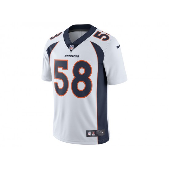 NFL Denver Broncos Von Miller 58 Nike White Jersey