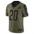 NFL Detroit Lions Barry Sanders 20 Nike 2021 Salute to Service Jersey