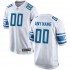 NFL Detroit Lions Custom Nike White Jersey