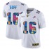 NFL Detroit Lions Jared Goff 16 Nike 2020 Multicolor White Jersey