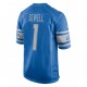 NFL Detroit Lions Penei Sewell 1 Nike Blue 2021 Draft Jersey