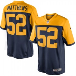 NFL Green Bay Packers Clay Matthews 52 Nike Alternate Jersey