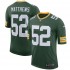 NFL Green Bay Packers Clay Matthews 52 Nike Green Jersey