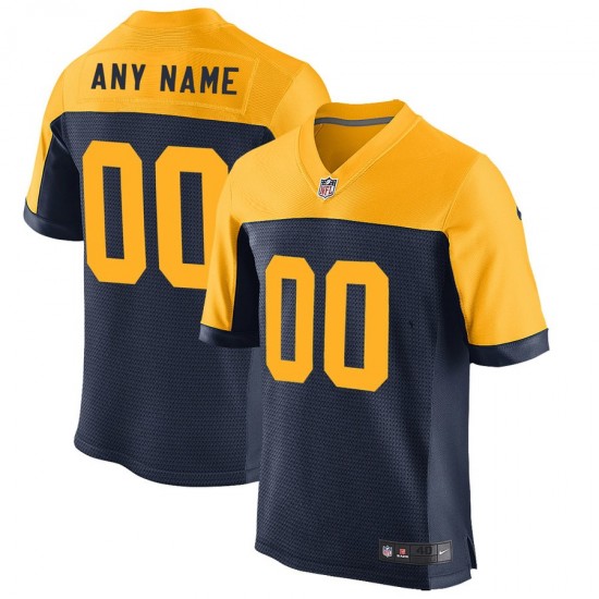 NFL Green Bay Packers Custom Nike Alternate Jersey