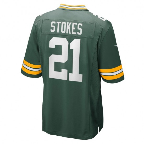NFL Green Bay Packers Eric Stokes 21 Nike Green 2021 Draft Jersey