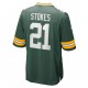 NFL Green Bay Packers Eric Stokes 21 Nike Green 2021 Draft Jersey