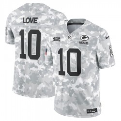 NFL Green Bay Packers Jordan Love Nike 2024 Salute to Service Jersey