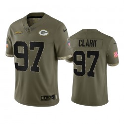 NFL Green Bay Packers Kenny Clark 97 Nike 2022 Salute to Service Jersey