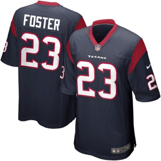 NFL Houston Texans Arian Foster 23 Nike Blue Jersey