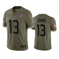 NFL Houston Texans Brandin Cooks 13 Nike 2022 Salute to Service Jersey