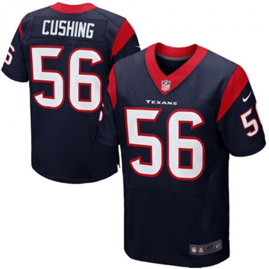 NFL Houston Texans Brian Cushing 56 Nike Blue Jersey