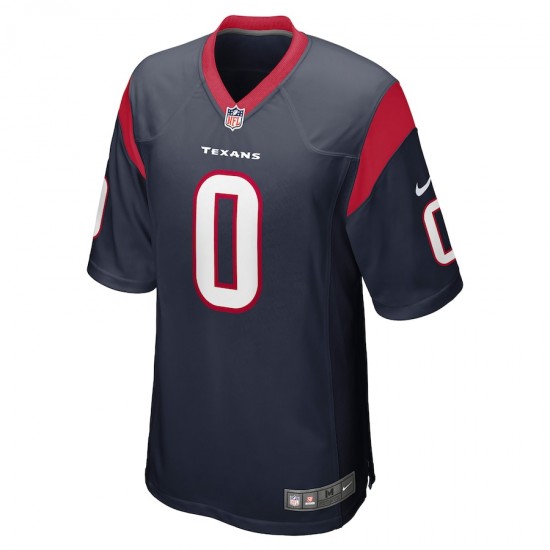 NFL Houston Texans Davis Mills Nike Navy 2021 Draft Jersey