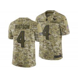 NFL Houston Texans DeShaun Watson 4 Nike Salute To Service Jersey