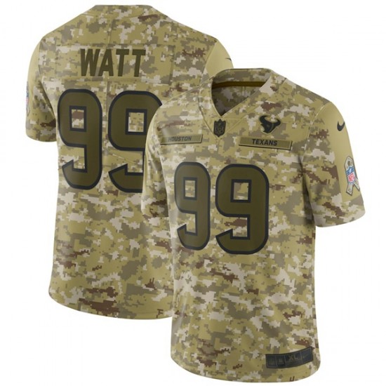 NFL Houston Texans J. J. Watt 99 Nike Salute To Service Jersey