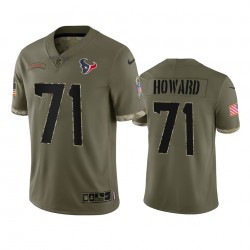 NFL Houston Texans Tytus Howard 71 Nike 2022 Salute to Service Jersey