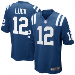 NFL Indianapolis Colts Andrew Luck 12 Nike Royal Jersey