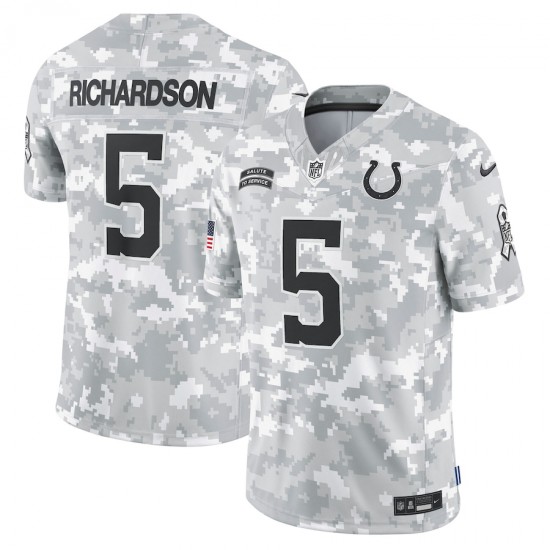 NFL Indianapolis Colts Anthony Richardson Nike 2024 Salute to Service Jersey