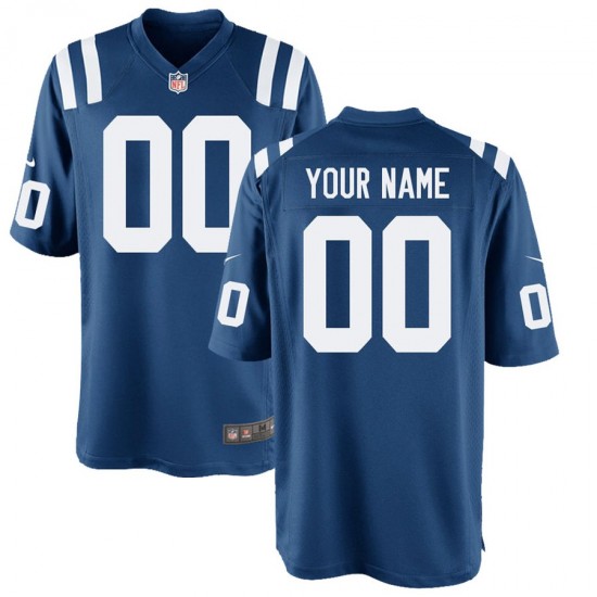 NFL Indianapolis Colts Custom Nike Royal Jersey