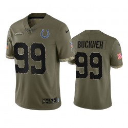 NFL Indianapolis Colts DeForest Buckner 99 Nike 2022 Salute to Service Jersey