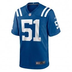 NFL Indianapolis Colts Kwity Paye 51 Nike Royal 2021 Draft Jersey