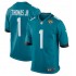 NFL Jacksonville Jaguars Brian Thomas Jr Nike Teal 2024 Draft Jersey