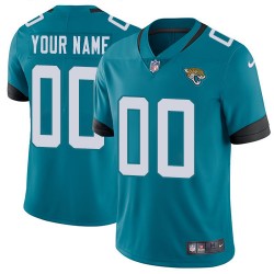 NFL Jacksonville Jaguars Custom Teal Jersey