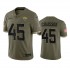 NFL Jacksonville Jaguars Lavon Chaisson 45 Nike 2022 Salute to Service Jersey