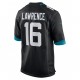 NFL Jacksonville Jaguars Trevor Lawrence 16 Nike Black 2021 Draft Jersey