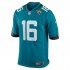 NFL Jacksonville Jaguars Trevor Lawrence 16 Nike Teal 2021 Draft Jersey