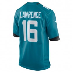 NFL Jacksonville Jaguars Trevor Lawrence 16 Nike Teal 2021 Draft Jersey