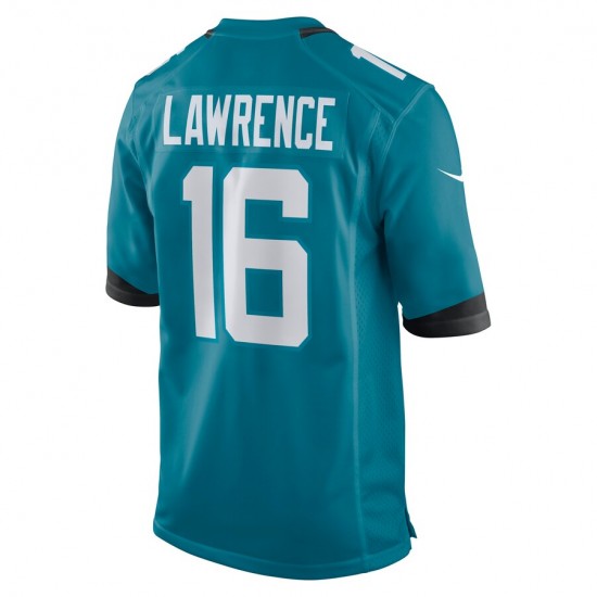 NFL Jacksonville Jaguars Trevor Lawrence 16 Nike Teal 2021 Draft Jersey