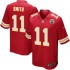NFL Kansas City Chiefs Alex Smith 11 Nike Red Jersey