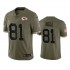 NFL Kansas City Chiefs Blake Bell 81 Nike 2022 Salute to Service Jersey