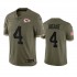 NFL Kansas City Chiefs Chad Henne 4 Nike 2022 Salute to Service Jersey