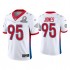 NFL Kansas City Chiefs Chris Jones 95 Nike White 2022 AFC Pro Bowl Jersey