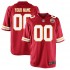 NFL Kansas City Chiefs Custom Nike Red Jersey