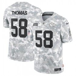 NFL Kansas City Chiefs Derrick Thomas Nike 2024 Salute to Service Jersey