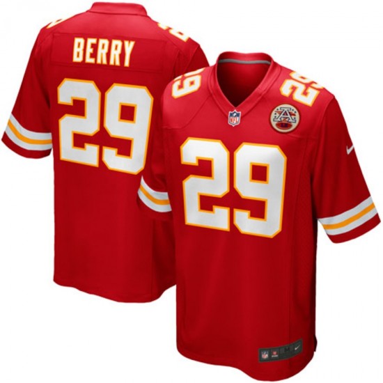 NFL Kansas City Chiefs Eric Berry 29 Nike Red Jersey