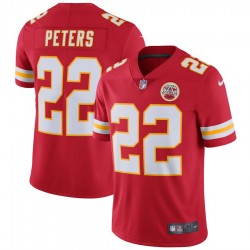 NFL Kansas City Chiefs Marcus Peters 22 Nike Red Jersey