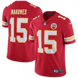 NFL Kansas City Chiefs Patrick Mahomes 15 Nike Red Jersey
