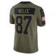 NFL Kansas City Chiefs Travis Kelce 87 Nike 2021 Salute to Service Jersey