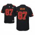 NFL Kansas City Chiefs Travis Kelce 87 Nike Black 2021 Super Bowl LV Jersey