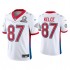 NFL Kansas City Chiefs Travis Kelce 87 Nike White 2022 AFC Pro Bowl Jersey