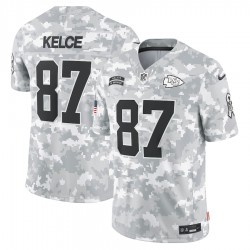 NFL Kansas City Chiefs Travis Kelce Nike 2024 Salute to Service Jersey
